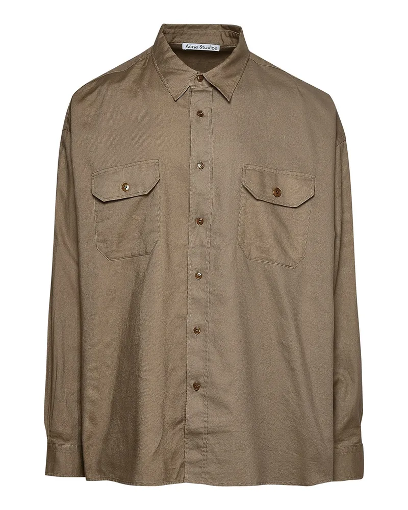 Acne Studios Hemd - Beige Beige