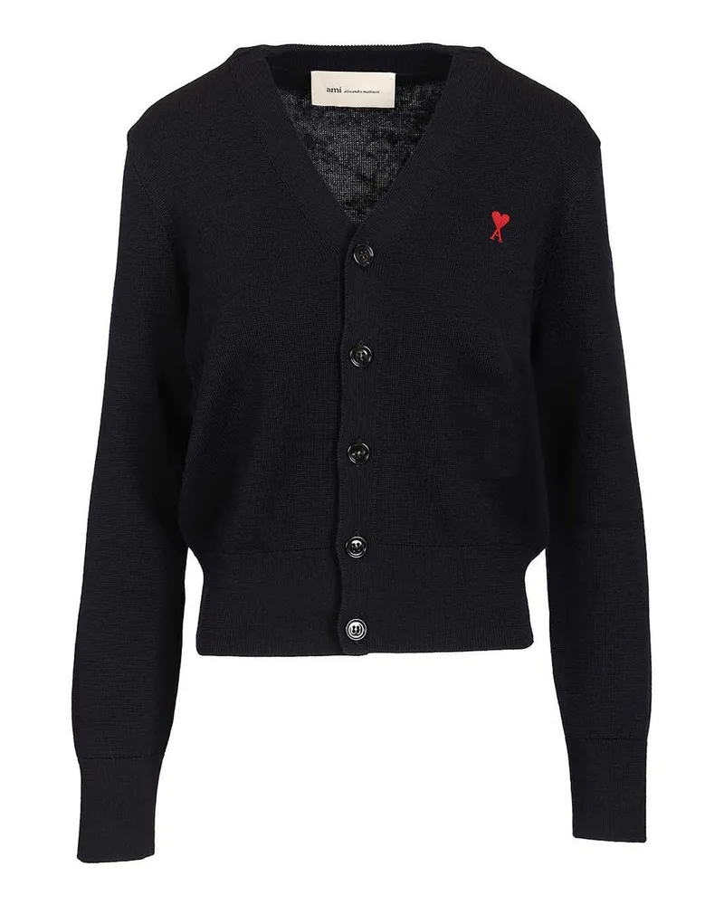 AMI Paris Cardigan - Blau Blau