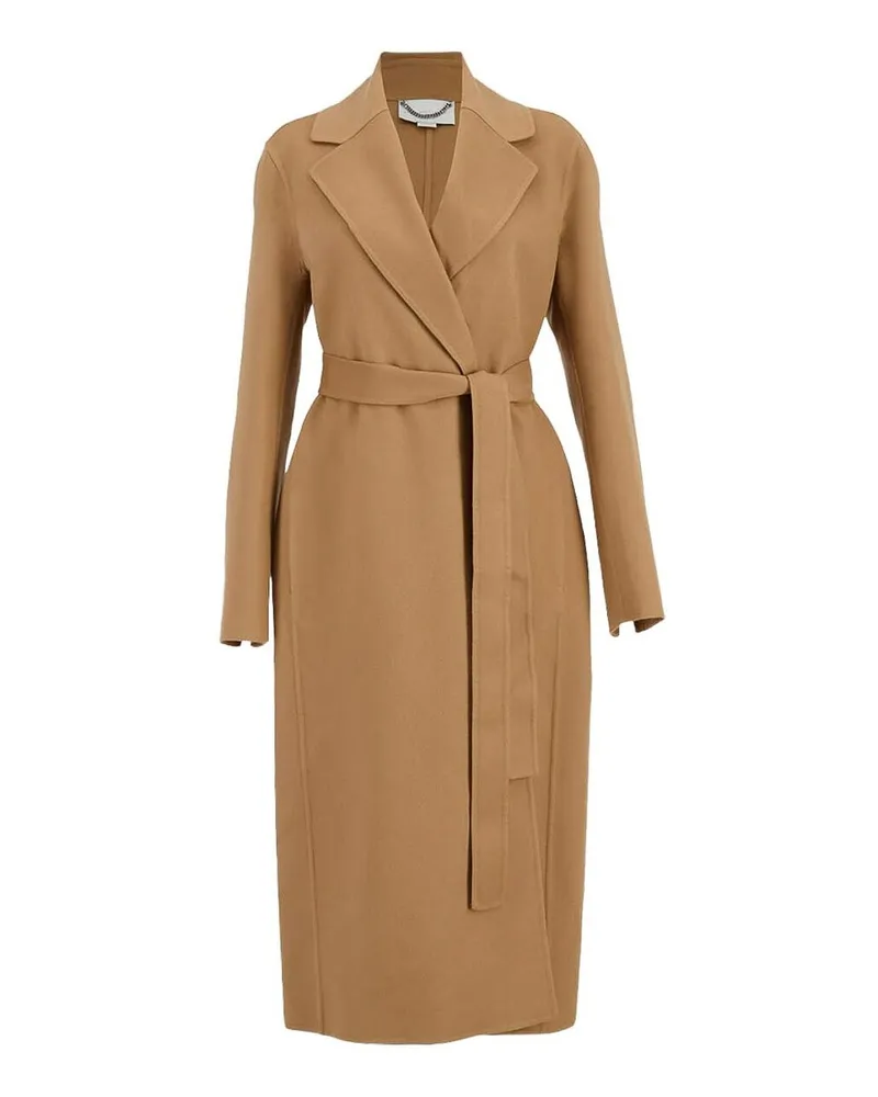 Stella McCartney Kurzer Mantel - Camel Camel