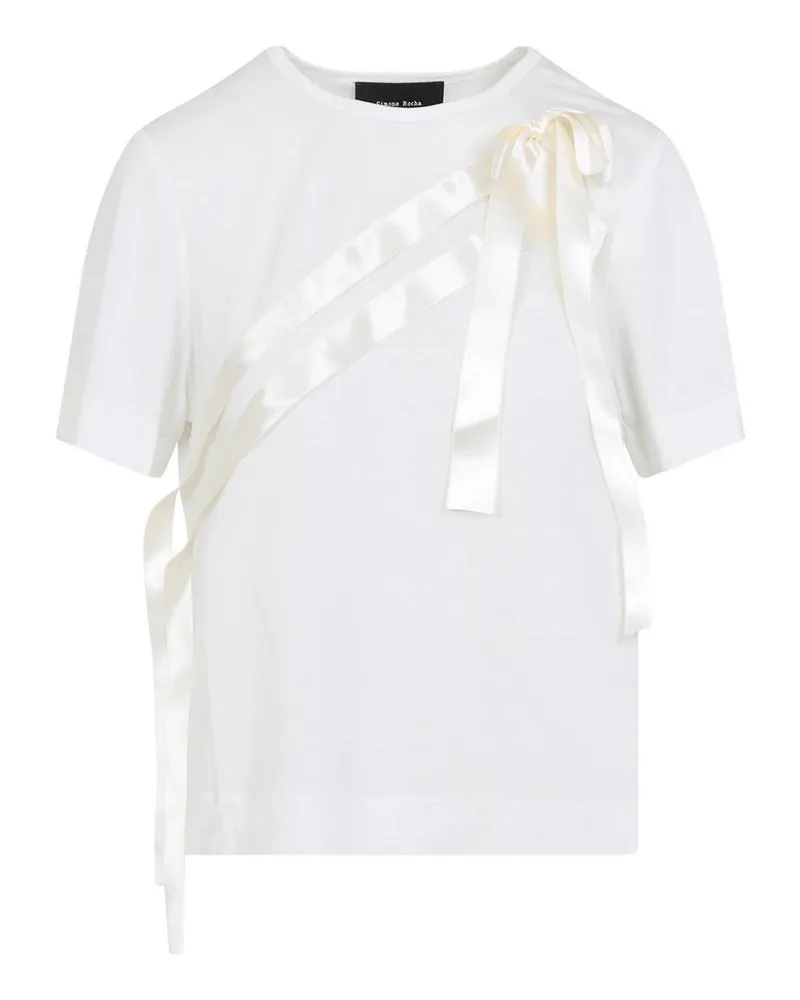 Simone Rocha T-Shirt - Weiß Weiß