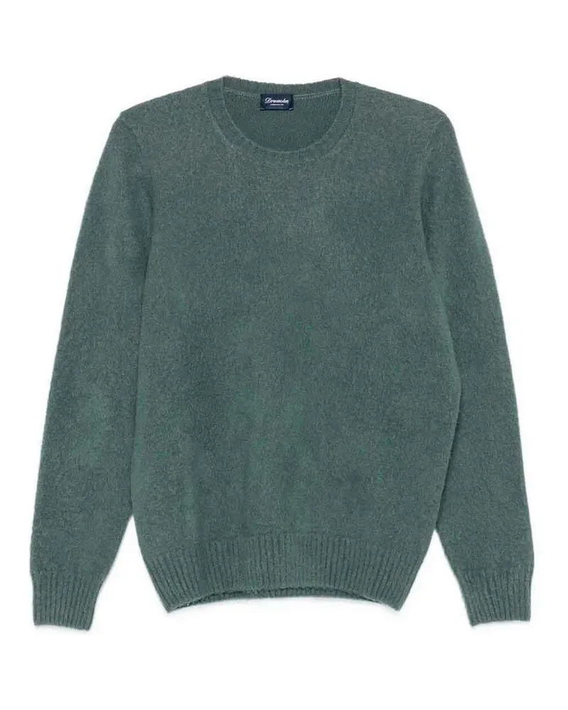 Drumohr  Rundhalspullover - Grün Grün
