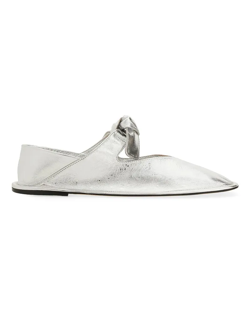 HEREU Ballerinas - Silber Silber