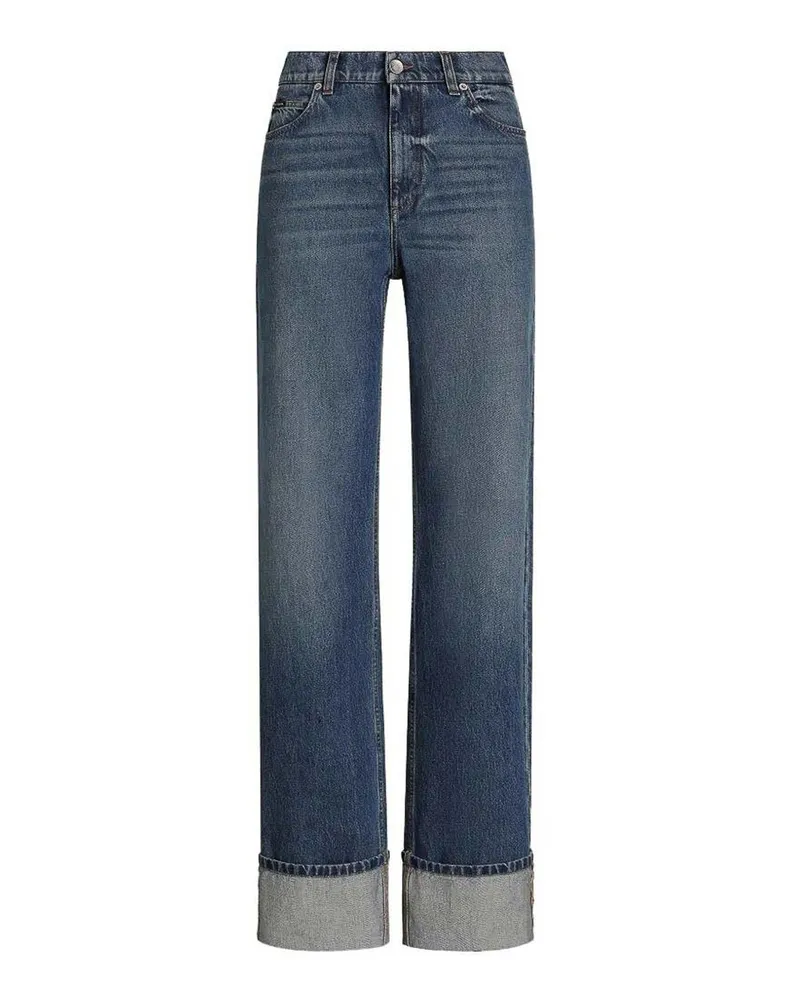 Dolce & Gabbana Straight Leg Jeans - Denim Denim