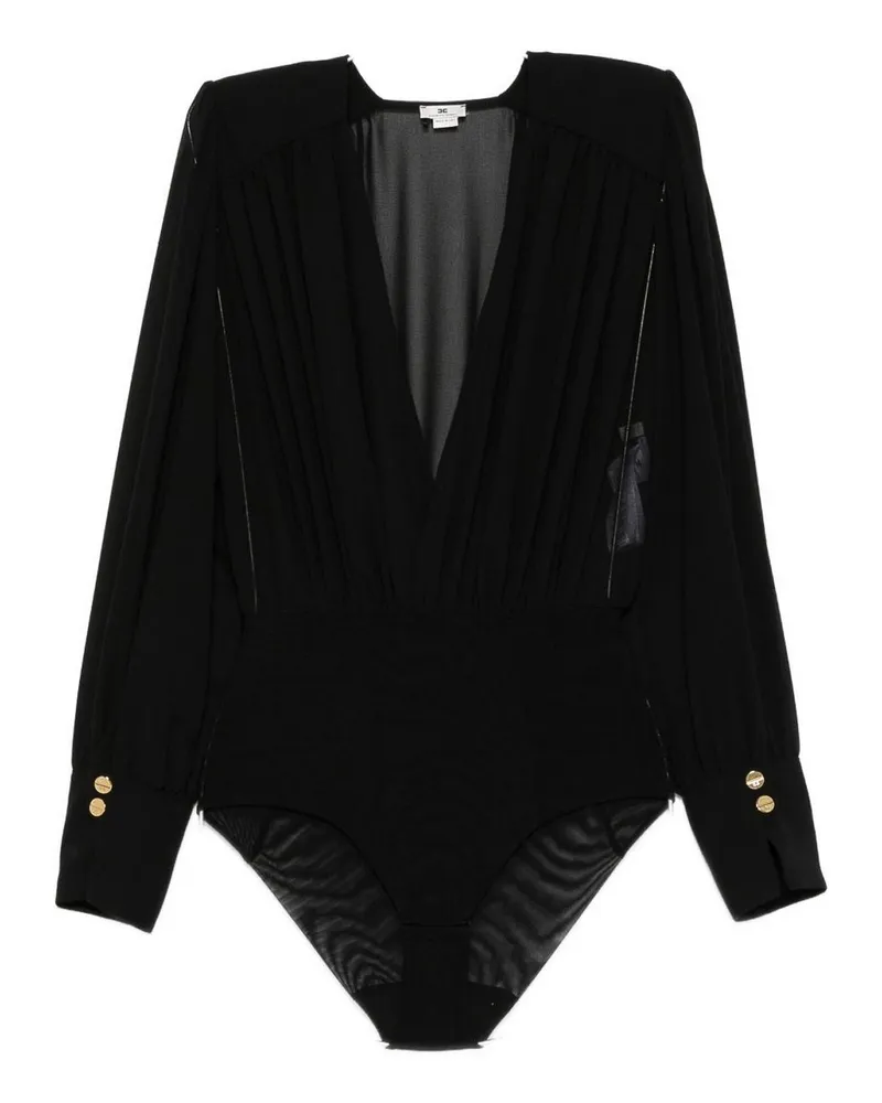 Elisabetta Franchi Hemd - Schwarz Schwarz