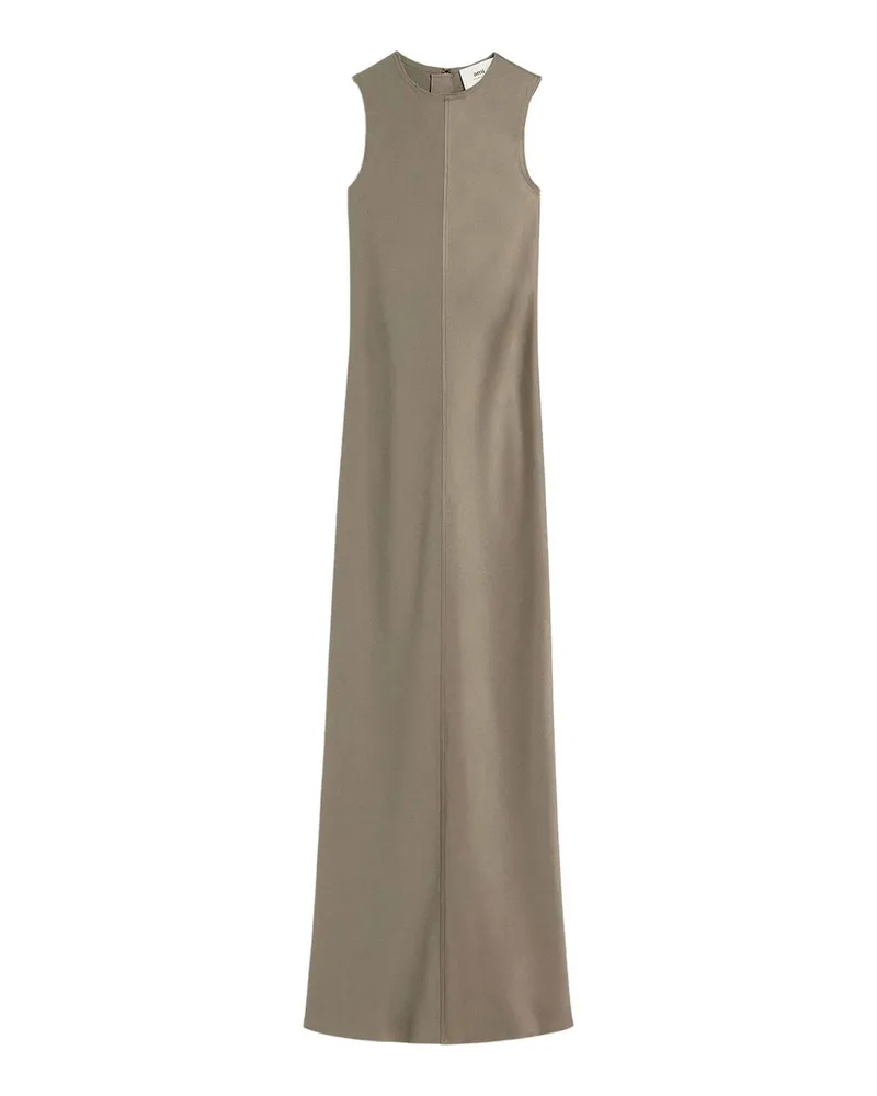 AMI Paris Maxikleid - Grau Grau