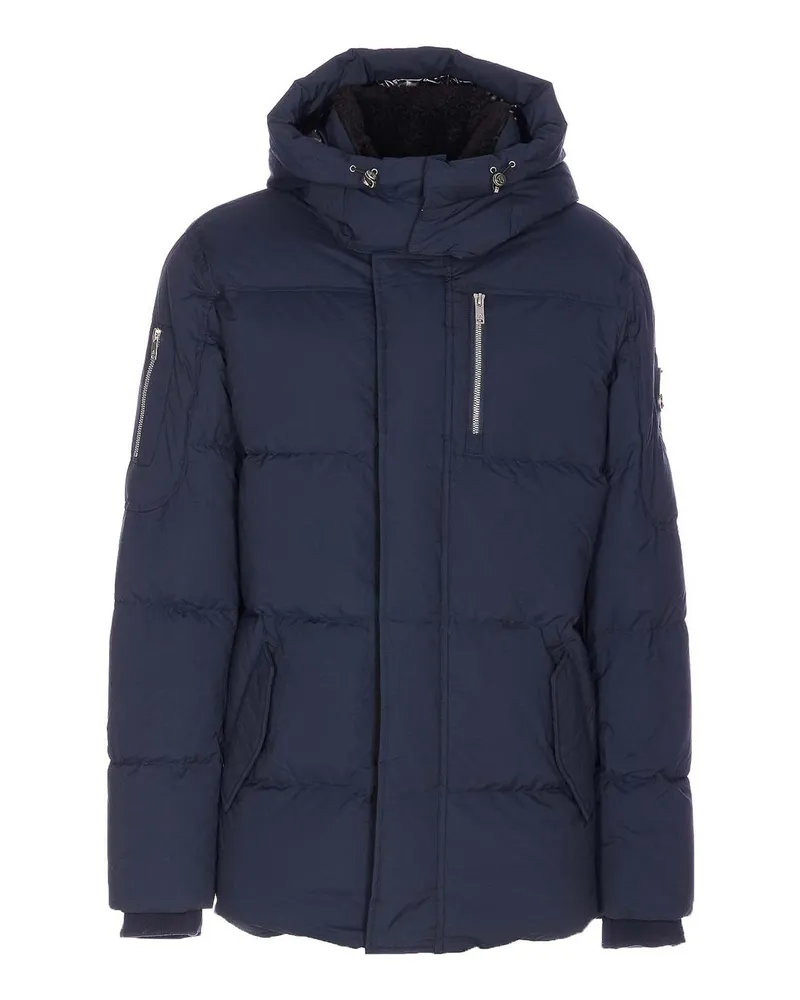 Moose Knuckles Daunenjacke - Blau Blau
