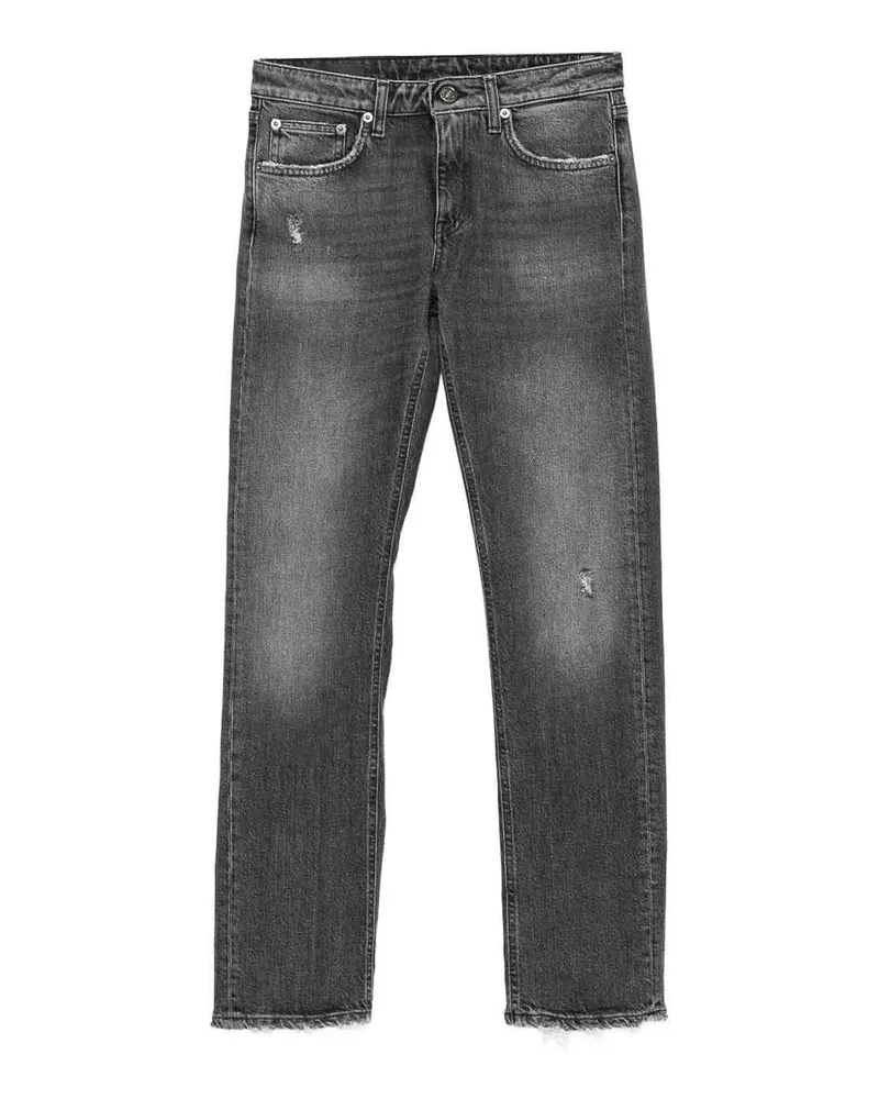 Dondup Straight Leg Jeans - Schwarz Schwarz