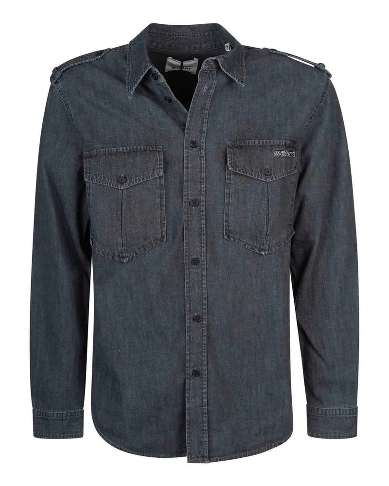 Isabel Marant Hemd - Dunkelgrau Dunkelgrau