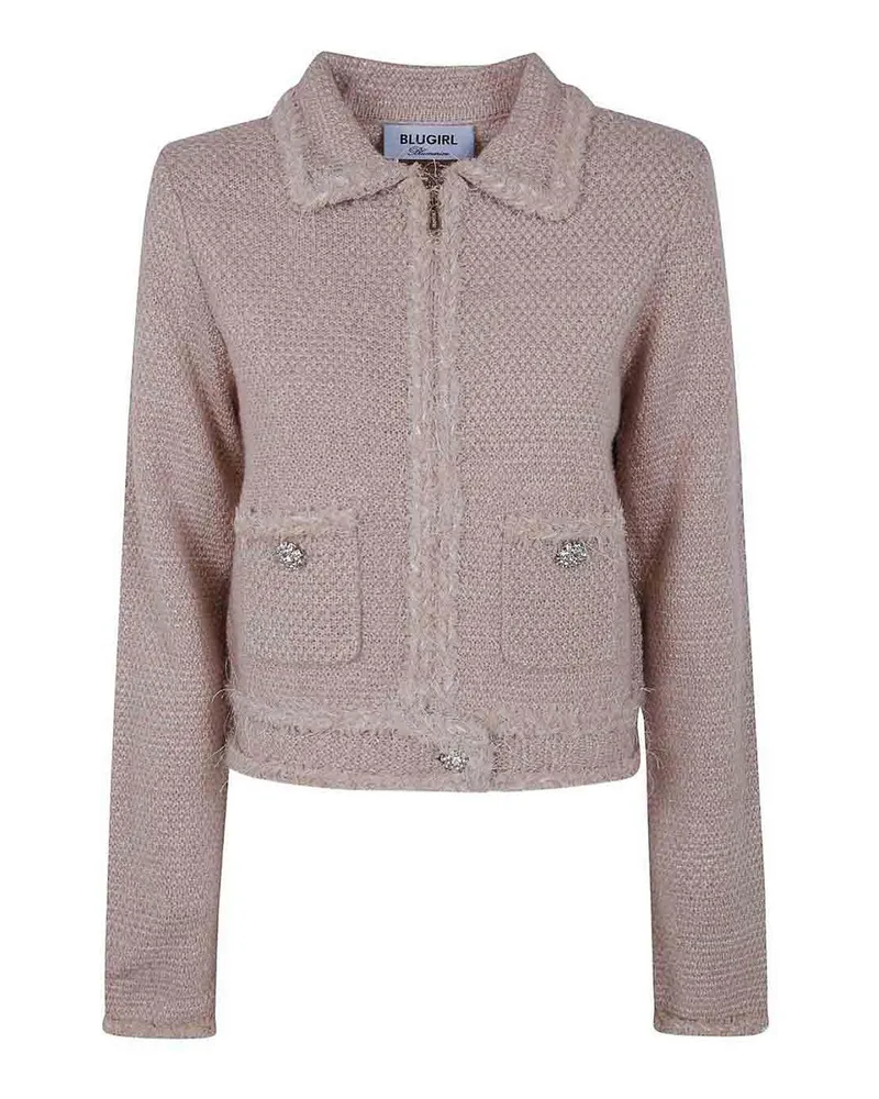 Blumarine Cardigan - Nude Nude