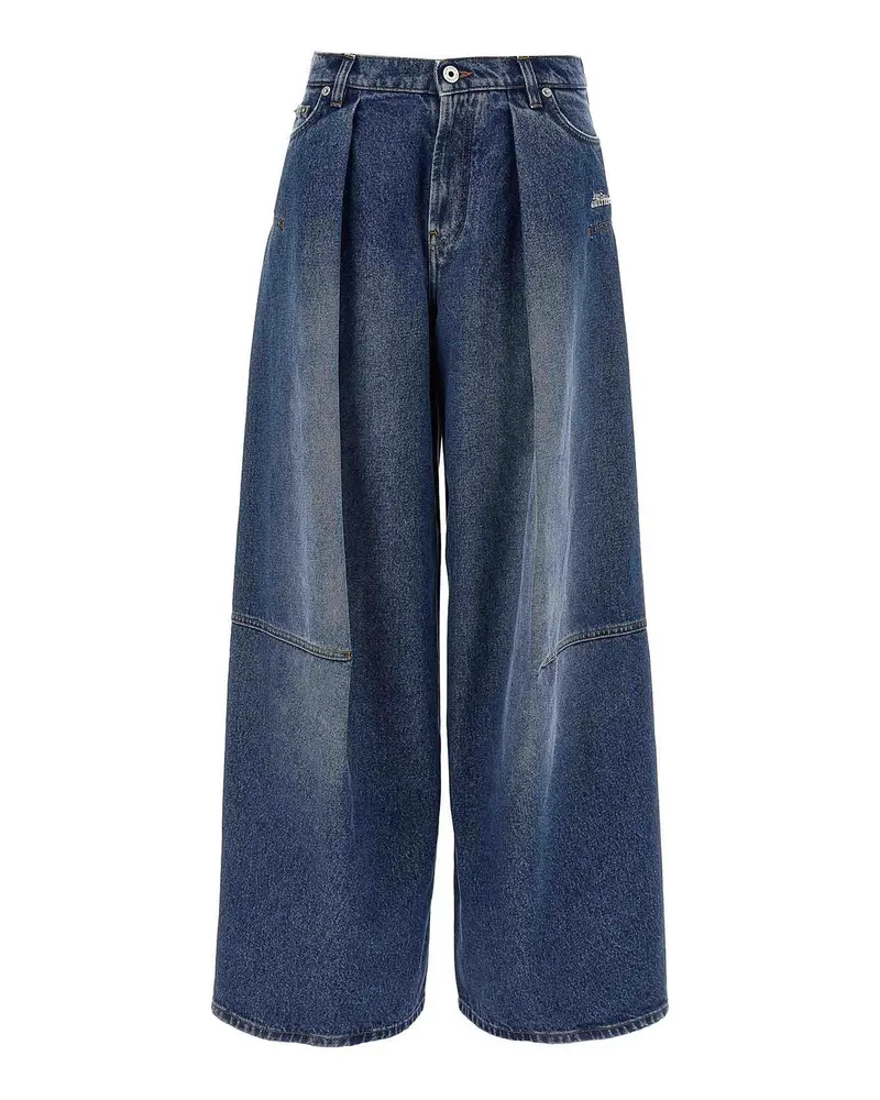 Jean Paul Gaultier Bootcut Jeans - Blau Blau
