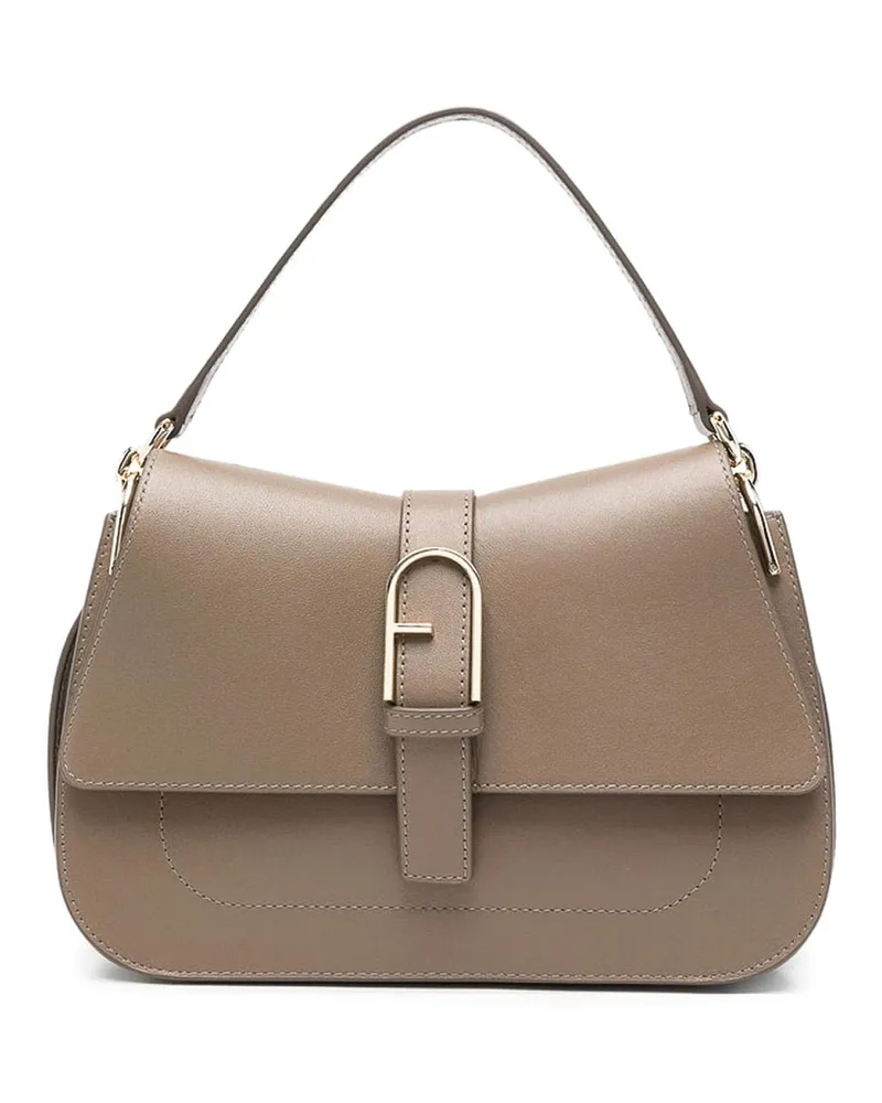 Furla Schultertasche - Grau Grau