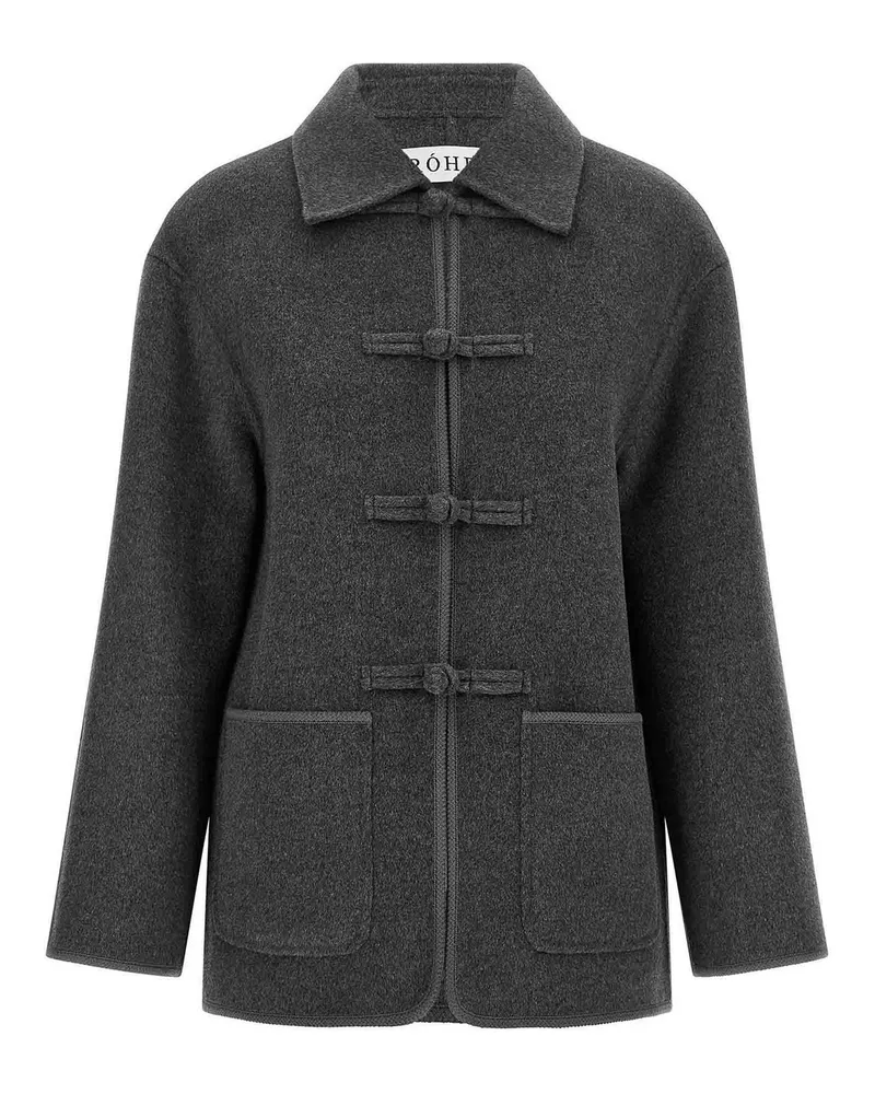 Róhe Trenchcoat - Grau Grau