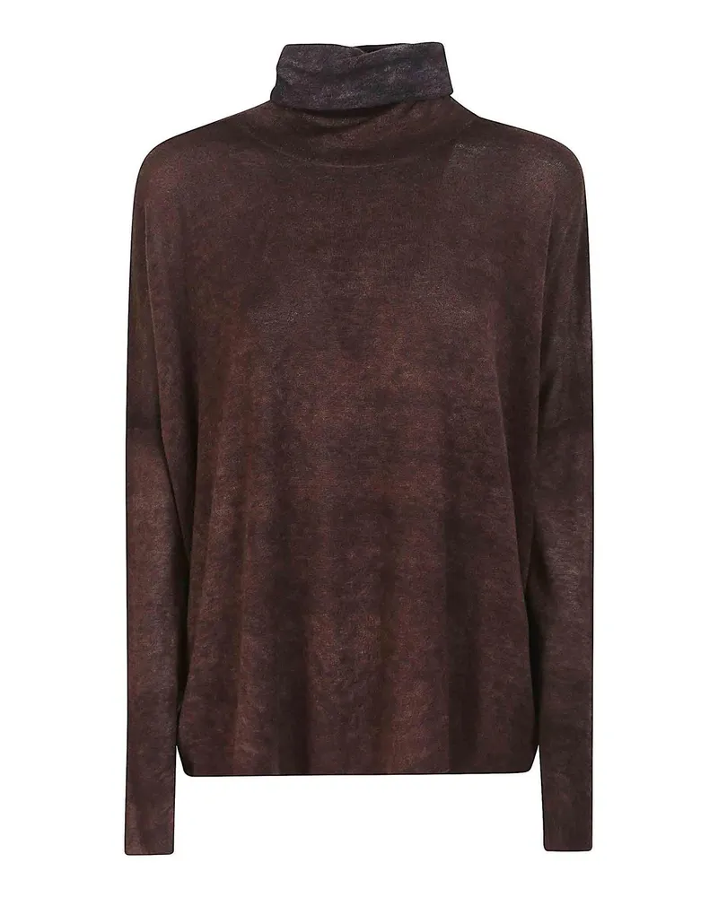 Avant Toi Rollkragenpullover - Dunkelbraun Dunkelbraun