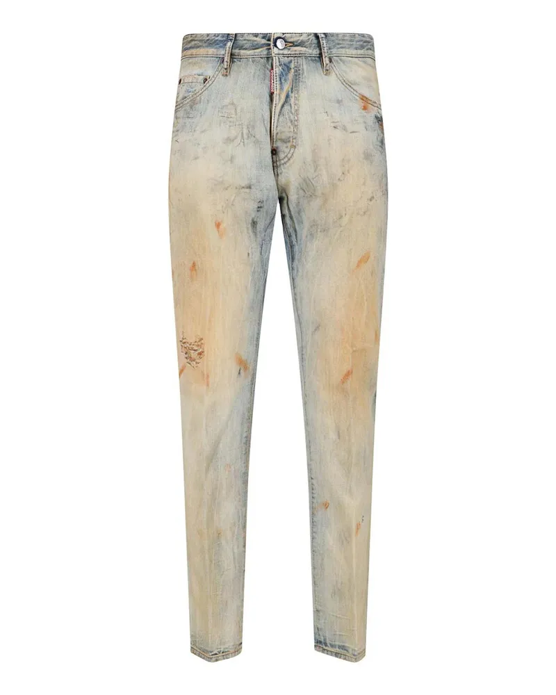 Dsquared2 Straight Leg Jeans - Blau Blau