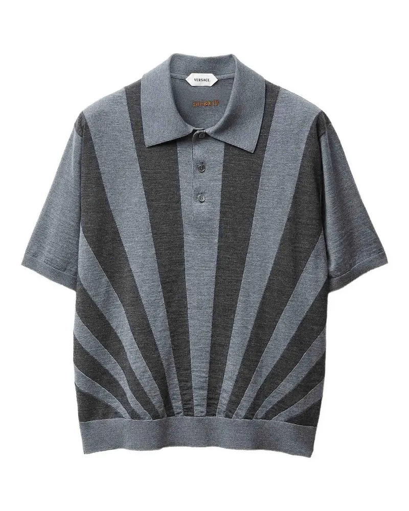 Versace Poloshirt - Grau Grau