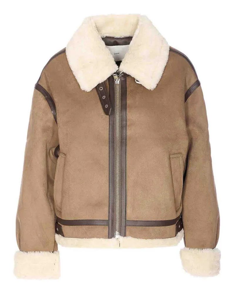 Dunst Lederjacke - Braun Braun