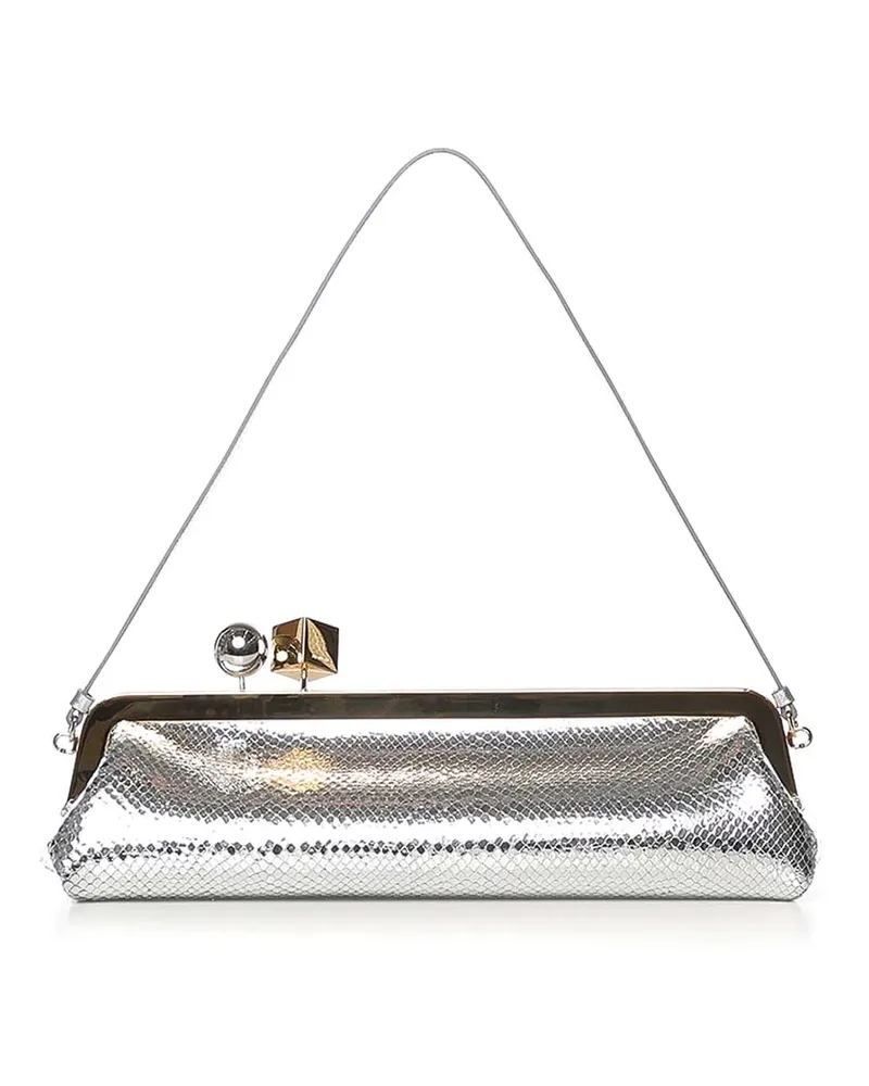 Jacquemus Clutch - Silber Silber