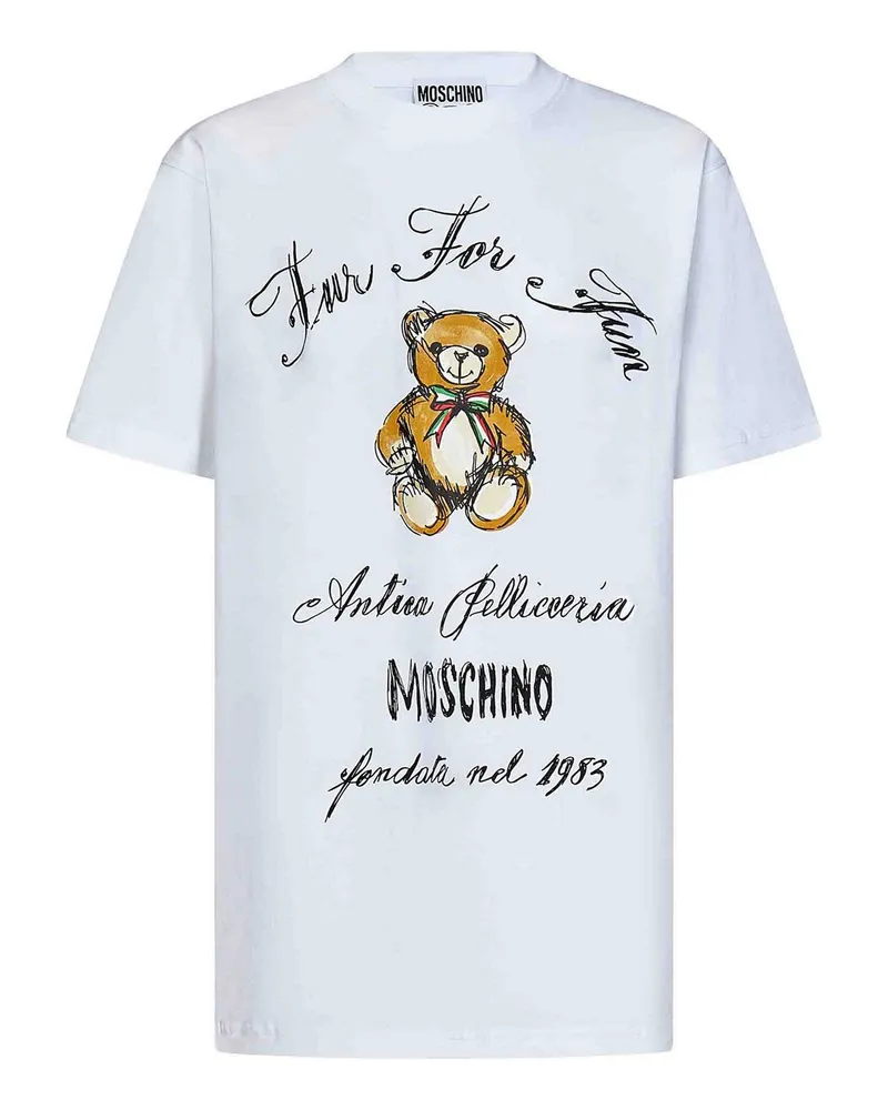 Moschino T-Shirt - Weiß Weiß
