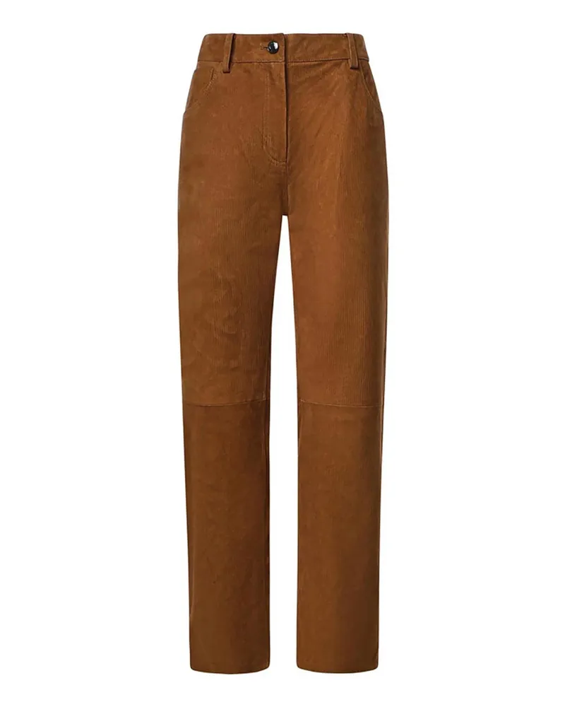 Magda Butrym Straight Leg Jeans - Hellbraun Hellbraun