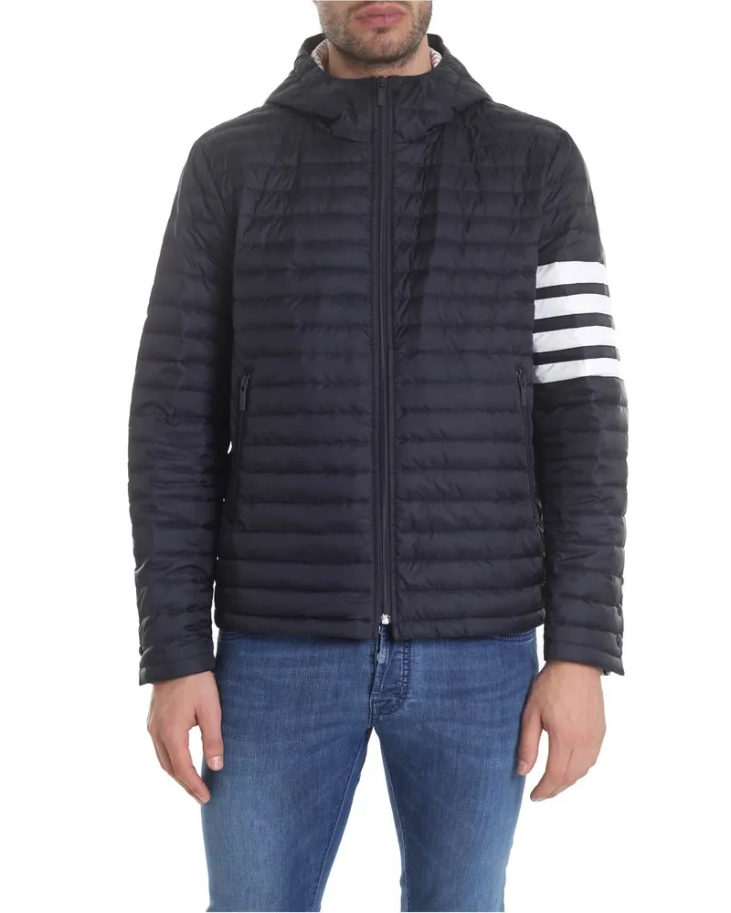 Thom Browne Daunenmantel - Blau Blau
