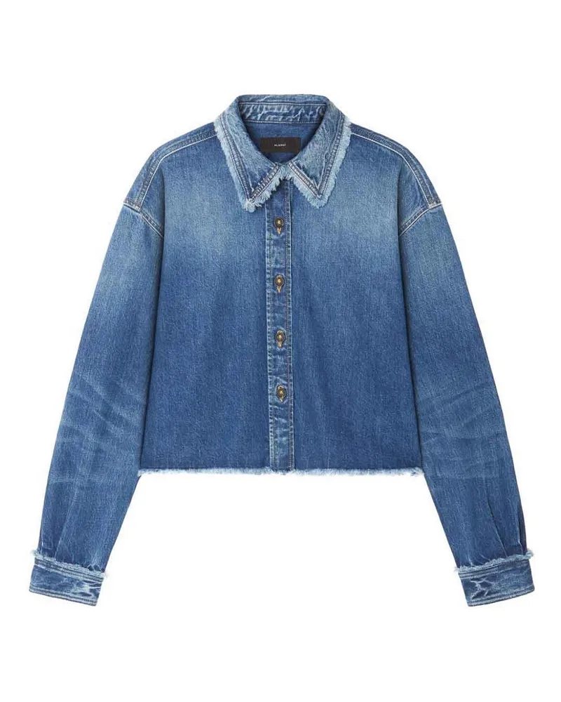 Alanui Hemd - Dunkles Jeansblau Dunkles
