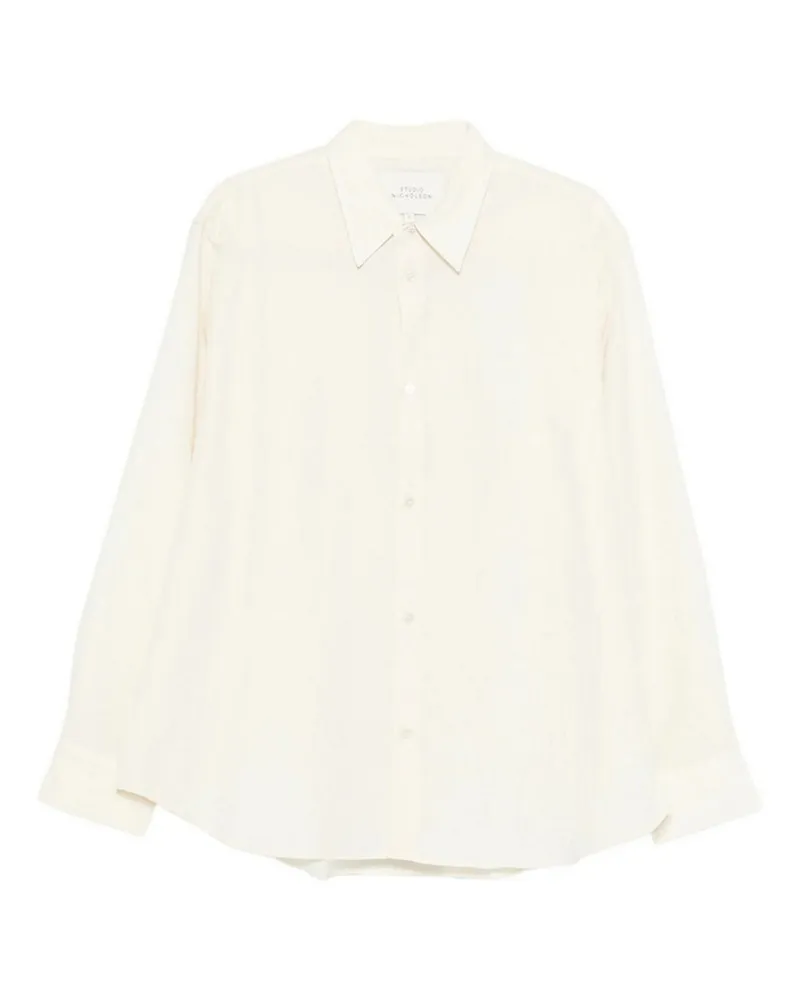 Studio Nicholson Hemd - Weiß Weiß