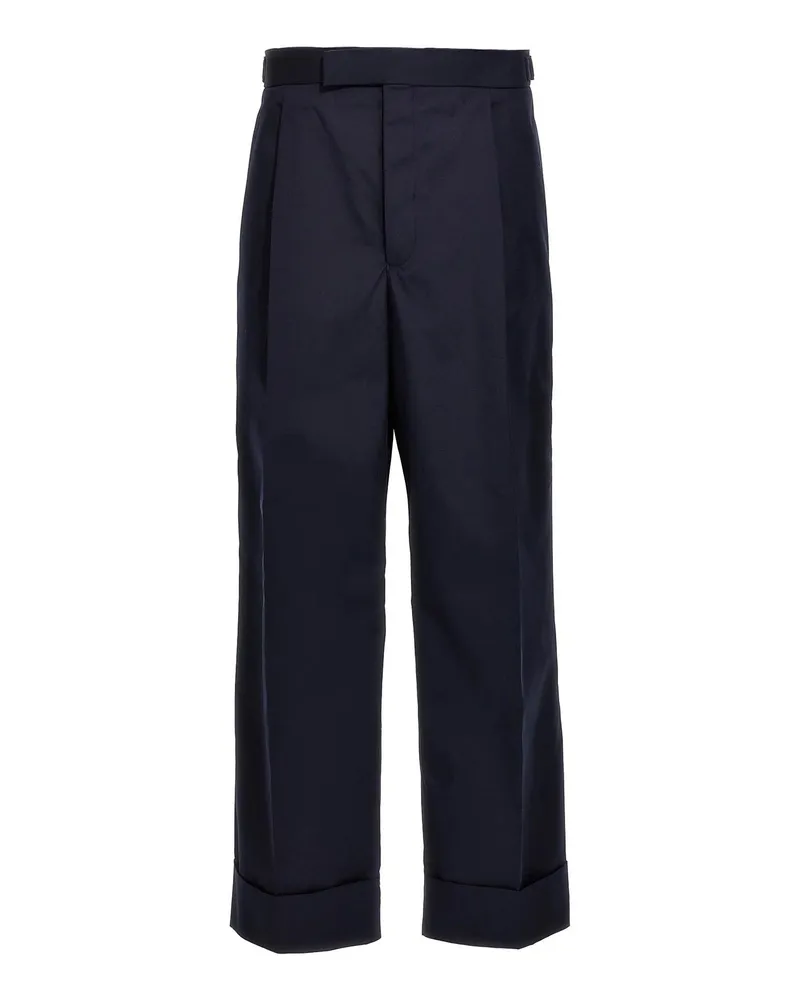 Thom Browne Casual Hose - Blau Blau