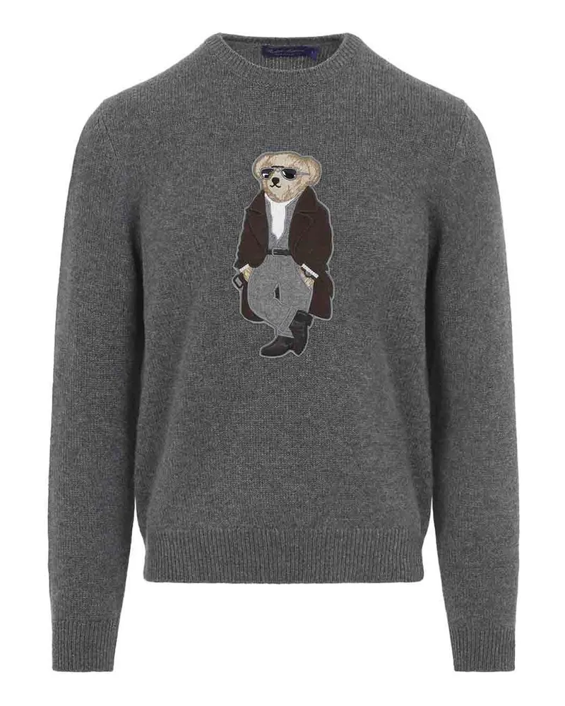 Ralph Lauren Rundhalspullover - Grau Grau