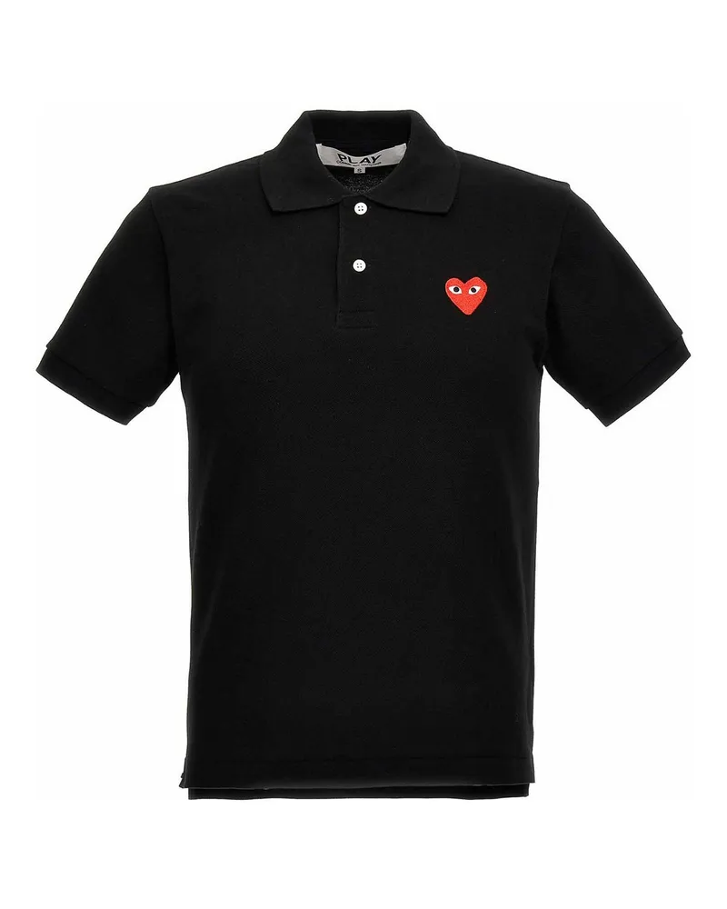 Comme des Garçons Poloshirt - Schwarz Schwarz