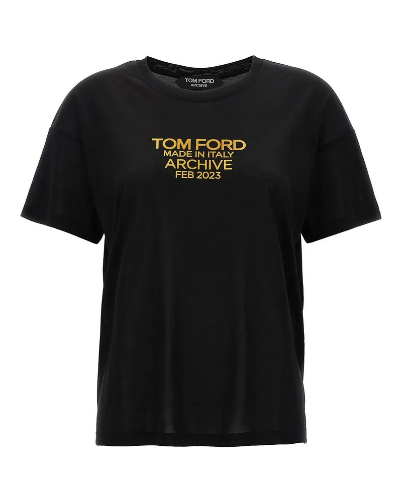 Tom Ford T-Shirt - Schwarz Schwarz