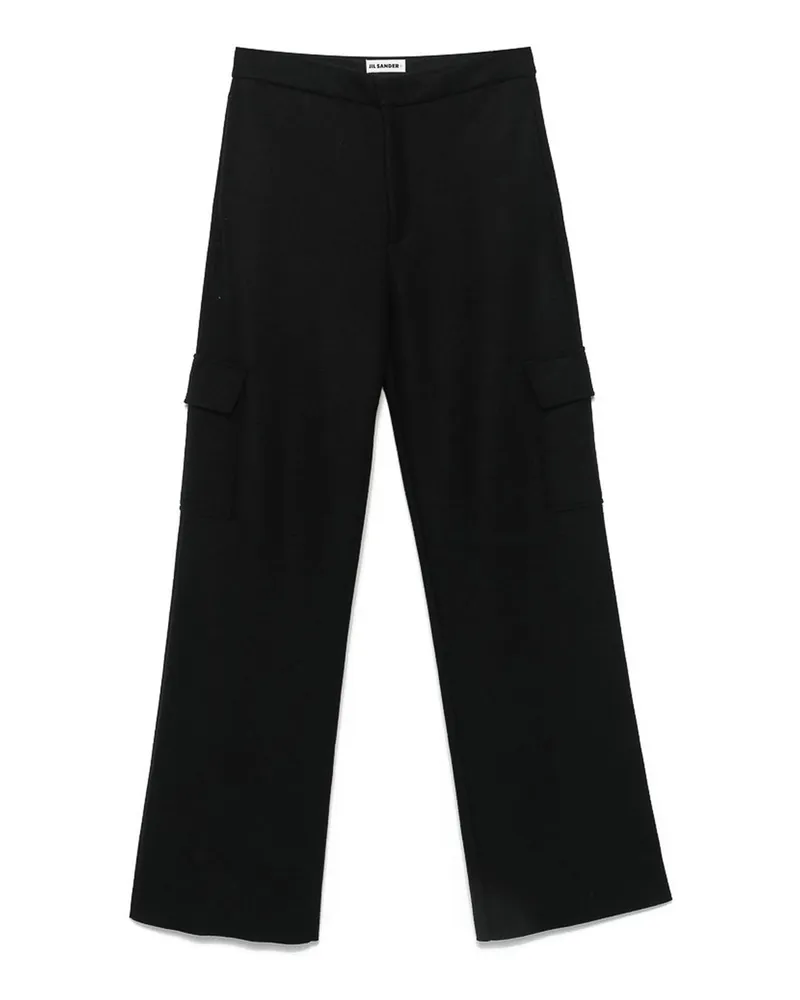 Jil Sander Casual Hose - Schwarz Schwarz