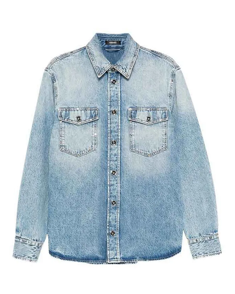 Versace Hemd - Blau Blau