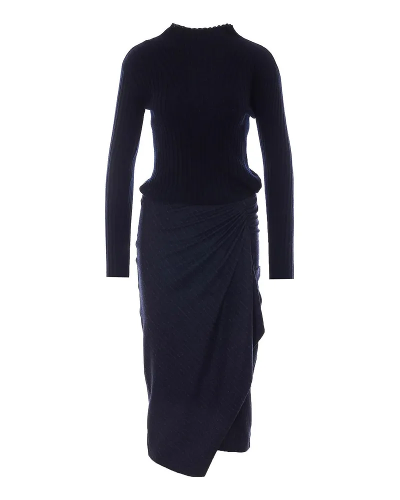 Pinko Rollkragenpullover - Blau Blau