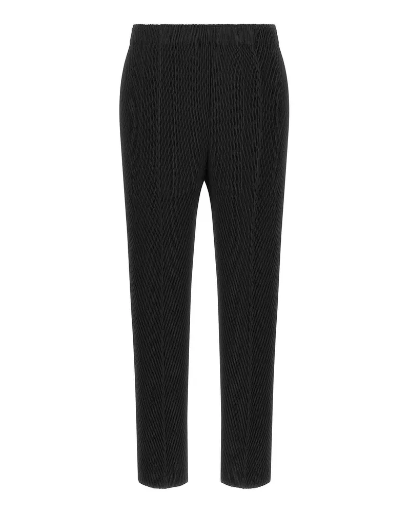 Issey Miyake Casual Hose - Schwarz Schwarz