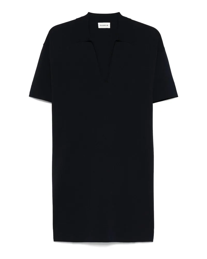 P.A.R.O.S.H. P. A.R. O.S. H. Knielanges Kleid - Blau Blau