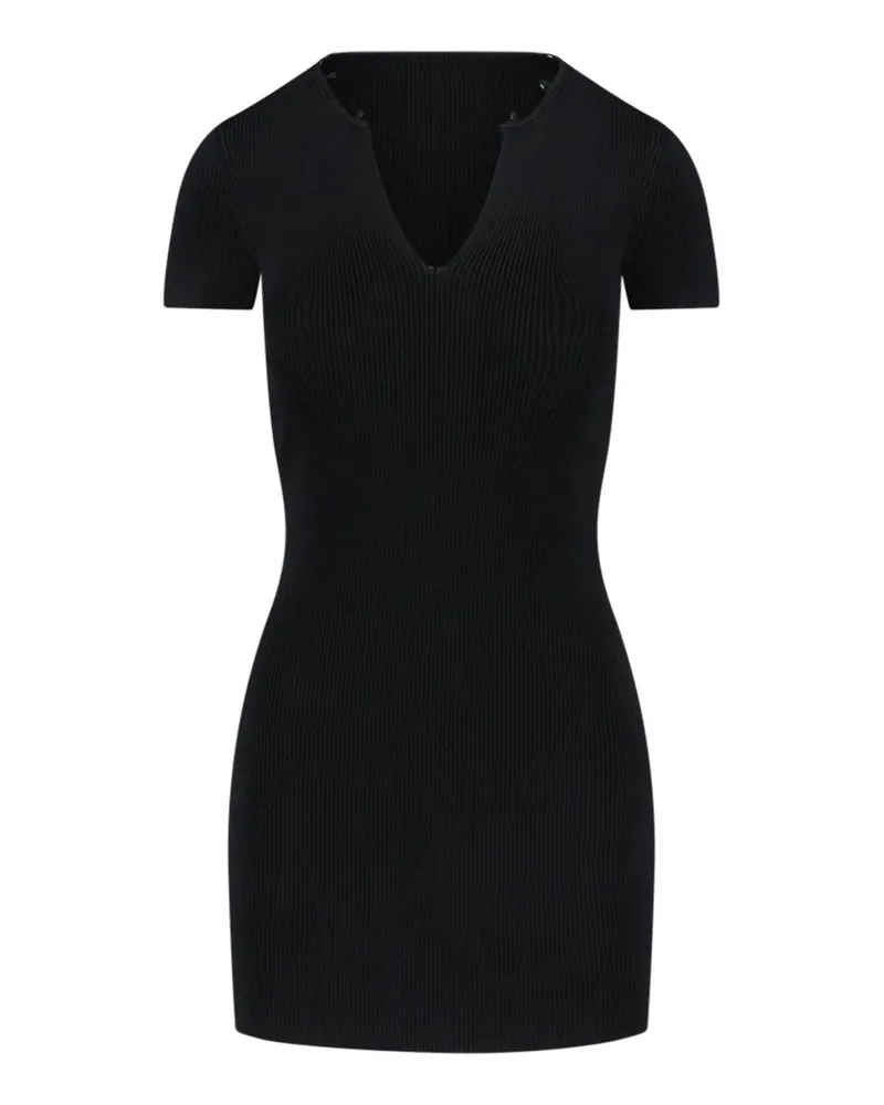 Alexander Wang Kurzes Kleid - Schwarz Schwarz
