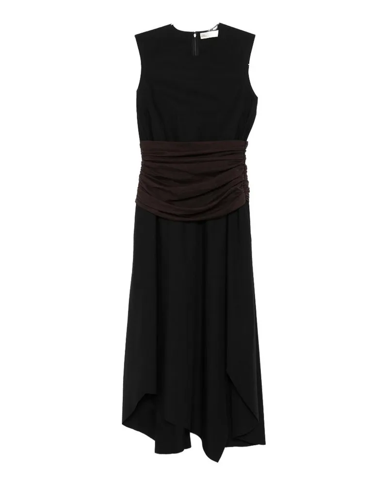 Tory Burch Knielanges Kleid - Schwarz Schwarz