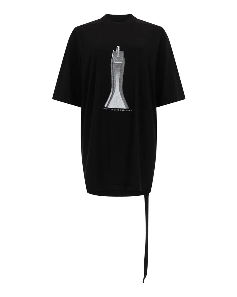 Rick Owens T-Shirt - Schwarz Schwarz