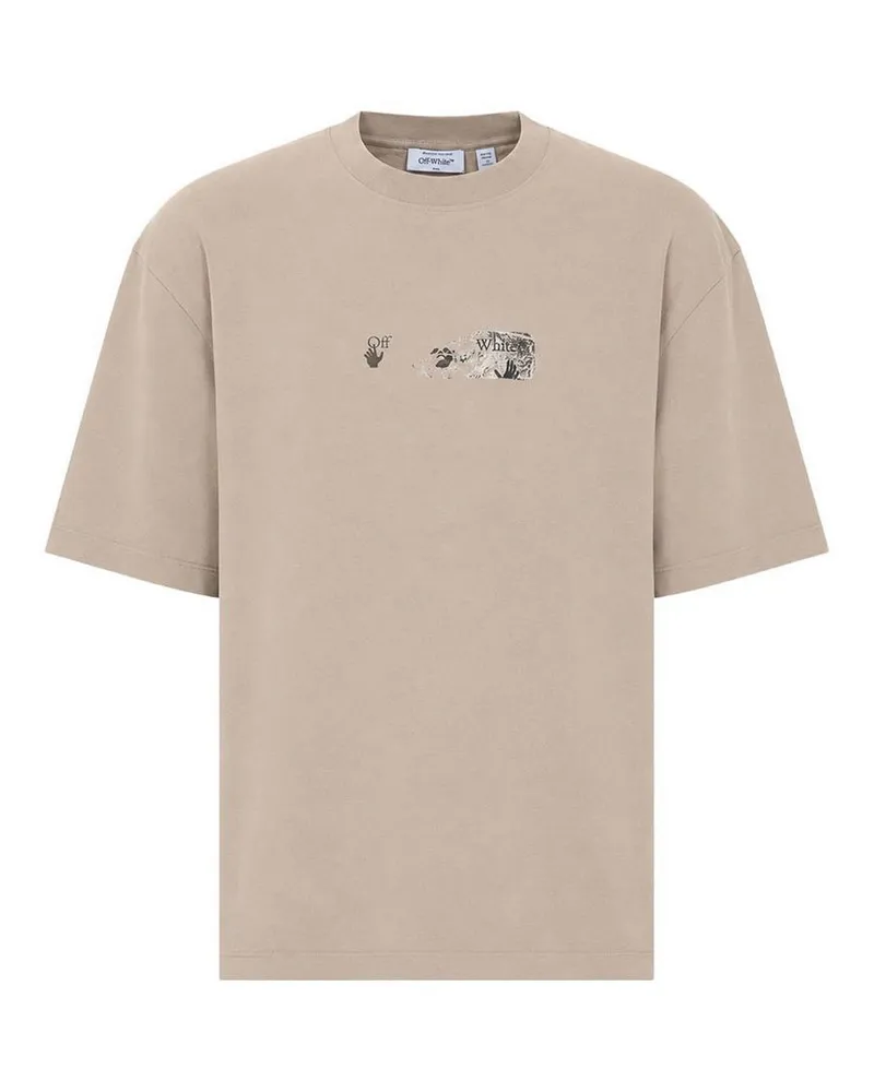 OFF-WHITE T-Shirt - Beige Beige