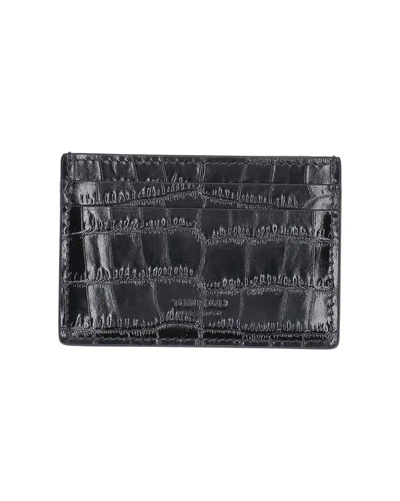 Tom Ford Portemonnaie - Schwarz Schwarz