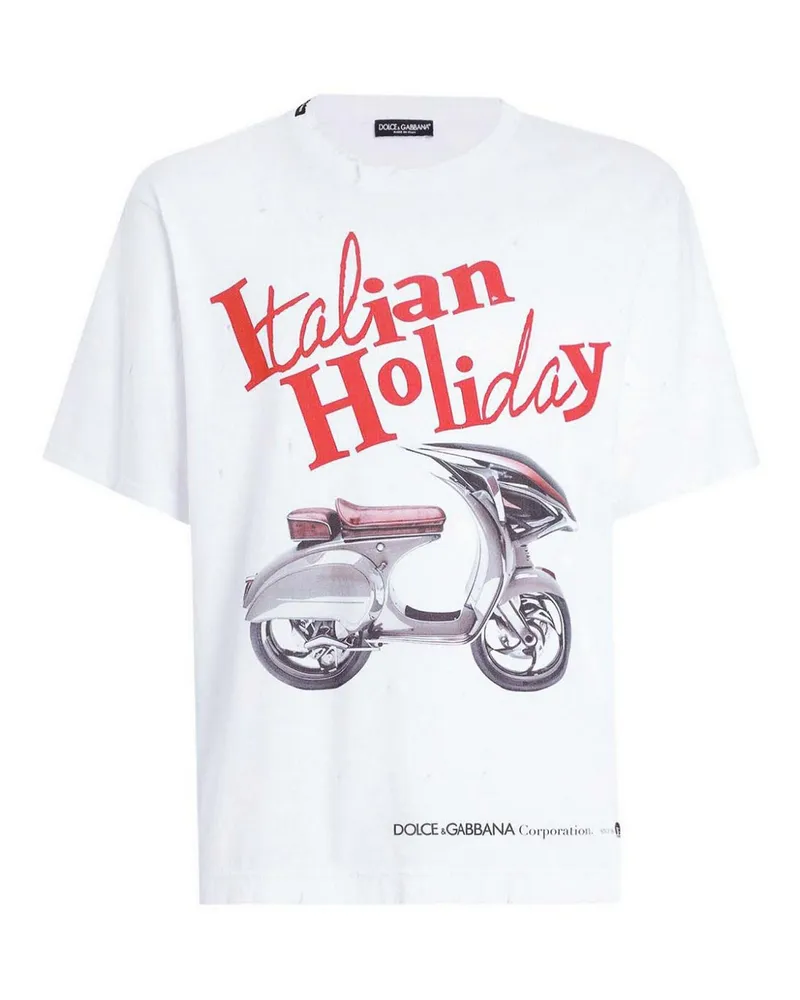 Dolce & Gabbana T-Shirt - Weiß Weiß