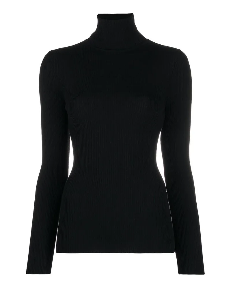 Wolford Rundhalspullover - Schwarz Schwarz
