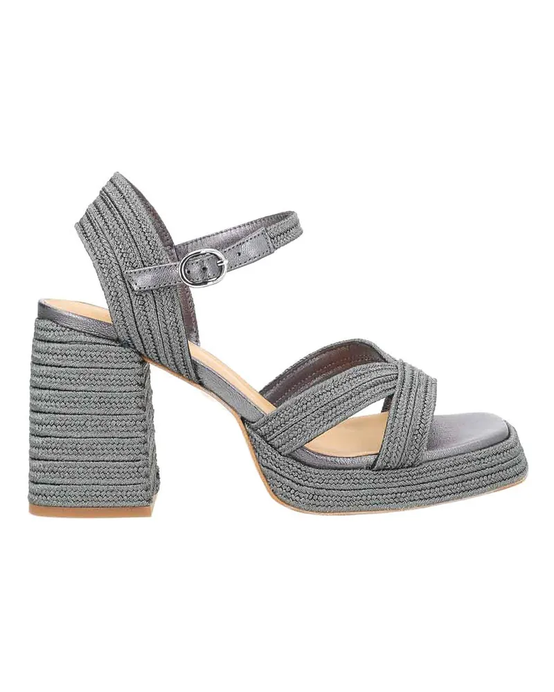 Castañer Sandalen - Silber Silber
