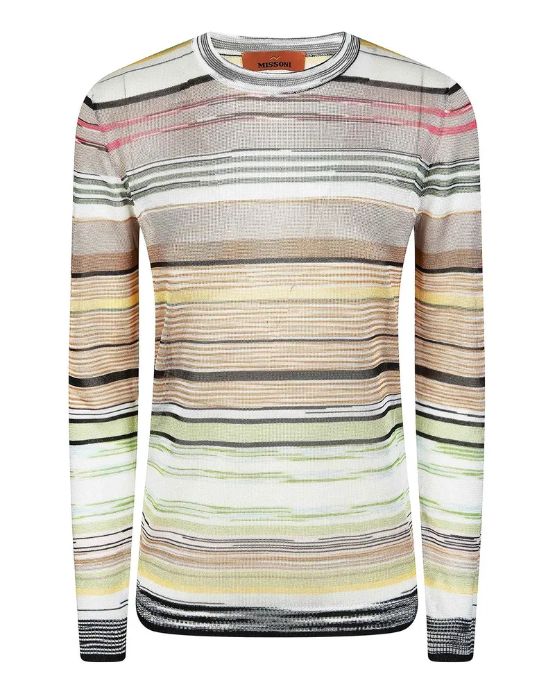 Missoni Rundhalspullover - Bunt Bunt