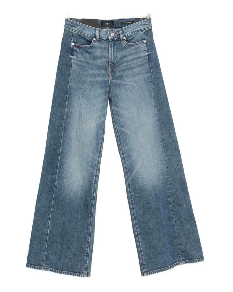 Seven7 Straight Leg Jeans - Blau Blau