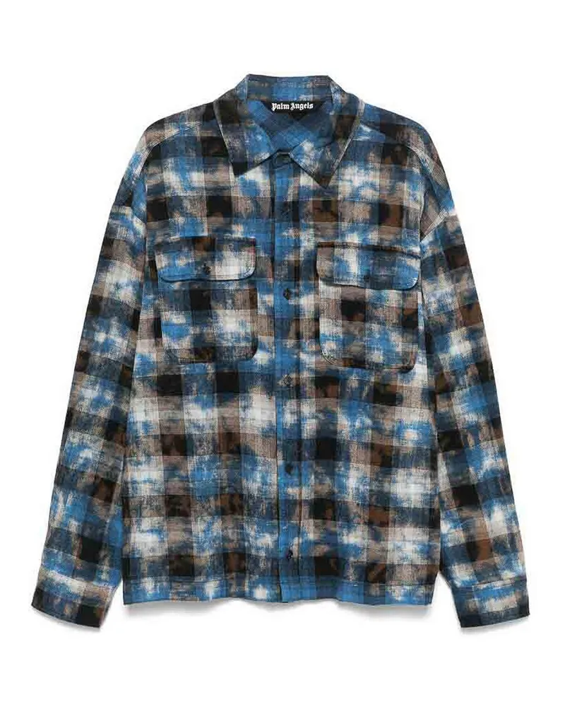 Palm Angels Hemd - Blau Blau