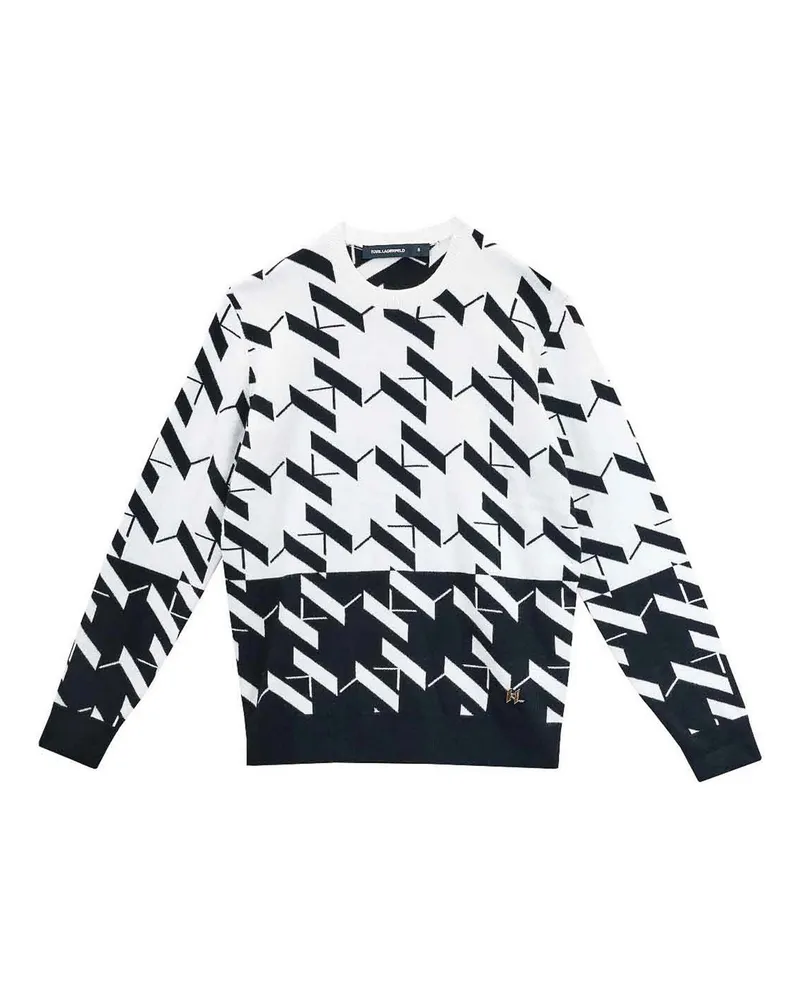Karl Lagerfeld Rundhalspullover - Bunt Bunt