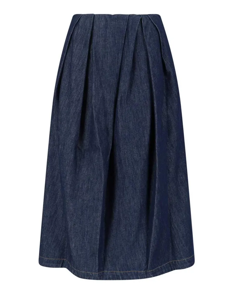 Dries van Noten Midirock - Blau Blau