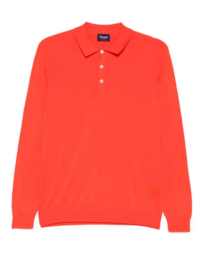Drumohr  Poloshirt - Orange Orange