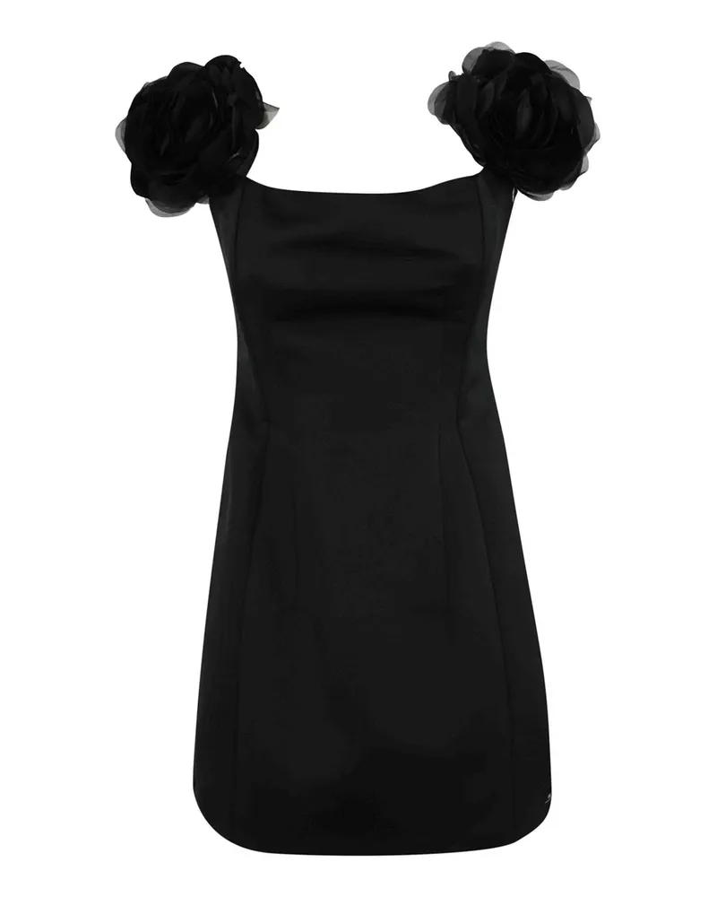 Elisabetta Franchi Kurzes Kleid - Schwarz Schwarz